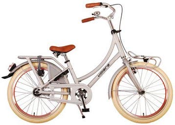 Volare Classic Oma Kinderfiets - Meisjes - 20 inch - Mat Zil, Ophalen of Verzenden, Nieuw, 20 inch of meer, Overige merken