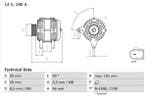 Dynamo / Alternator VOLKSWAGEN CC B7 (2.0 TDI,2.0 TDI 4..., Auto-onderdelen, Motor en Toebehoren, Ophalen of Verzenden, Nieuw