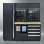 Datona Werkplaatsinrichting PREMIUM met eiken werkblad 200, Doe-het-zelf en Verbouw, Werkbanken, Ophalen of Verzenden, Nieuw
