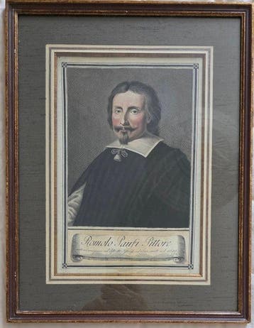Carlo Lasinio (1759-1838) - Romolo Panfi 1632-1690 Portrait
