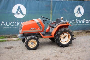 Veiling: Minitractor Kubota ASTE A-15 Diesel 15.5pk, Zakelijke goederen, Agrarisch | Tractoren, Gebruikt, Tot 2500, Tot 80 Pk