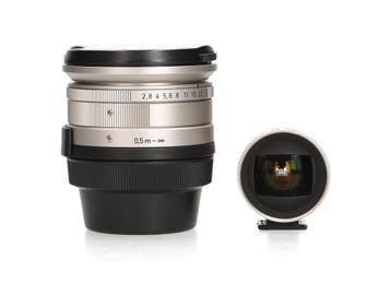Contax Carl Zeiss 21mm f/2.8 Biogon - Groothoeklens, Audio, Tv en Foto, Fotografie | Lenzen en Objectieven, Ophalen of Verzenden