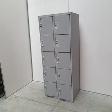 10-deurs Sono lockerkast - 181x70x50 cm, Ophalen of Verzenden, Nieuw