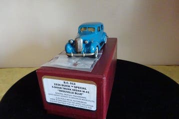 Brooklin 1:43 - Modelauto - Buick M Special 1936 4-door, Nieuw
