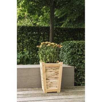 Royal Well Kai bloembak/plantenbak 60x40x40 cm - hout, Verzenden, Nieuw