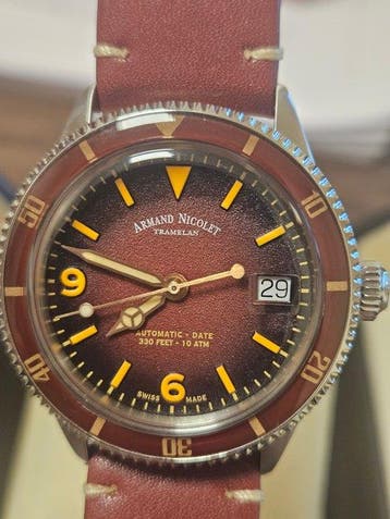Armand Nicolet - VS1 - Date A500AXAA Nieuw - Unisex -, Nieuw