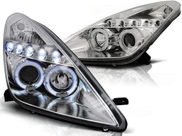 Koplampen Toyota Celica T230 99-05 Angel eye LED, Ophalen of Verzenden, Nieuw