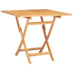 tuintafel 85x85 cm | 34% Korting, Tuin en Terras, Tuinsets en Loungesets, 4 zitplaatsen, Eettafel, Teakhout, Nieuw