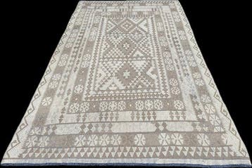 Afghan Royal kelim - (unused) - handgeweven - wol - Kelim -, Nieuw