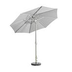 *WOONWINKEL* Brafab Abriola Kantelbare Parasol Aluminium 270, Tuin en Terras, Tuinsets en Loungesets, Verzenden, Nieuw