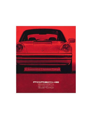 1980 PORSCHE 911 SC TURBO BROCHURE DUITS, Boeken, Nieuw, Porsche, Author