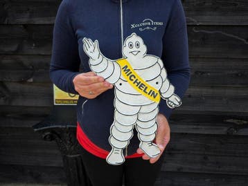 Michelin Bibendum - Cast Iron - Reclamebord - Gietijzer