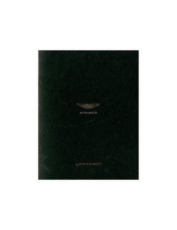 2013 ASTON MARTIN VANQUISH BROCHURE ENGELS, Boeken, Nieuw, Author