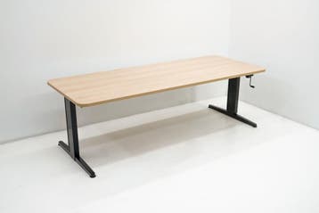 Zit-zit bureau; Aspa, handslinger, Ophalen of Verzenden, Gebruikt