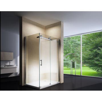 Douchecabine 120X90 Rechthoekig Vita LB- Mat Glas. Links, Ophalen of Verzenden, Nieuw