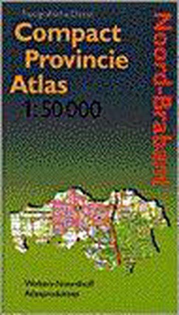 COMPACT PROVINCIE ATLAS NOORD-BRABANT - Topografische Dienst, Verzenden, Gelezen, Topografische Dienst