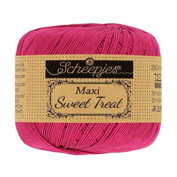 Scheepjes Maxi Sweet Treat - 413 cherry - Gemerceriseerd K, Ophalen of Verzenden, Nieuw