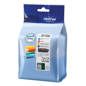Brother LC-3219XLVAL multipack zwart + 3 kleuren, Verzenden, Nieuw, Brother