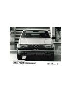 1987 ALFA ROMEO 75 QV V6 INIEZIONE PERSFOTO, Nieuw, Alfa Romeo, Author
