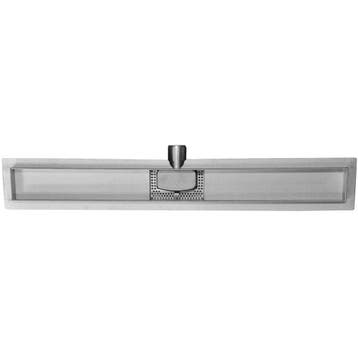 Wiesbaden 3e Generatie Douchegoot met Flens - 80x7cm - RVS, Ophalen of Verzenden, Nieuw, Rvs
