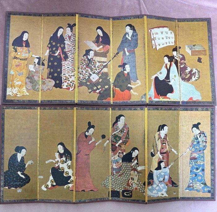 Kamerscherm - Papier - Japan (Zonder minimumprijs), Antiek en Kunst, Antiek | Overige Antiek