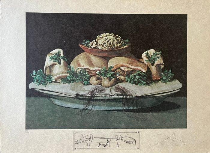 Salvador Dali (1904-1989) - Les suprènes de maillaise, Antiek en Kunst, Antiek | Overige Antiek