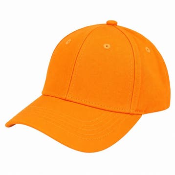 Cap Pet - Effen - Oranje, Nieuw