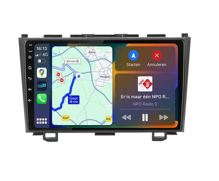 Android navigatie radio Honda CR-V 2007-2011, Android OS..., Auto diversen, Autoradio's