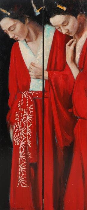 Louis Nagelkerke (1949) - Geishas