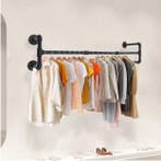 Industriële Wandkapstok – IJzeren Kledingrek 115 cm, 40 kg, Verzenden, Nieuw