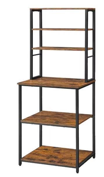 Keukenrek Metaal & Hout – Met Stopcontact en USB, 153 cm, Verzenden, Nieuw