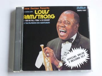 Louis Armstrong at Pasadena Civic Auditorium GNP, Ophalen of Verzenden, Zo goed als nieuw