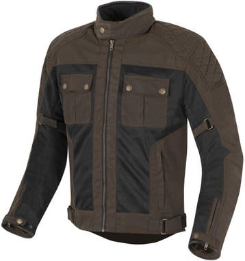 Merlin Shenstone Bruin Wax Motorjas, Nieuw met kaartje, Jas | textiel, Merlin, Heren
