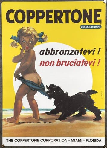 Studio Pubblicità Lenzi - Coppertone “abbronzatevi! non