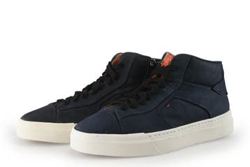 Santoni Hoge sneakers in maat 42 Blauw, Kleding | Heren, Schoenen, Santoni, Verzenden, Blauw, Sneakers of Gympen