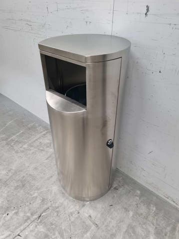 RVS Combisteel Prullenbak afvalbak 40 ltr Horeca, Ophalen of Verzenden, Nieuw zonder verpakking