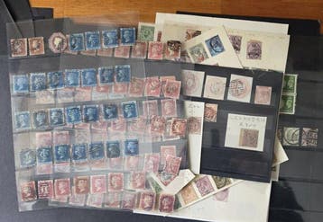 Verenigd Koninkrijk - c624) Engeland classic stamps on 13, Gestempeld