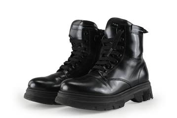 Tommy Hilfiger Veterboots Meisjes in maat 35 Zwart, Verzenden, Jongen of Meisje, Schoenen, Tommy Hilfiger