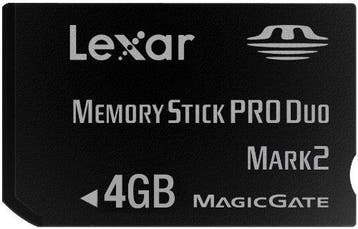 Lexar Memory Stick Pro Duo - 4GB (Nieuw), Verzenden, Nieuw