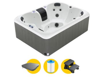 Weau Como spa - 4 persoons, Tuin en Terras, Verzenden, Nieuw