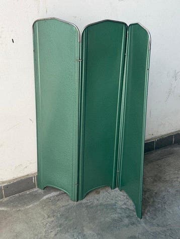 Kamerscherm - Metaal - Vouwscherm met drie panelen