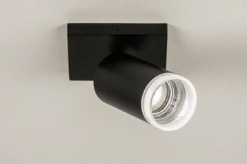 Rietveld Spots - Zwart, Transparant - Kunststof, Metaal, Alu, Verzenden, Nieuw