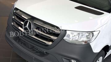 Rvs grill lijsten Mercedes sprinter W907 W910 2018+, Ophalen of Verzenden, Nieuw