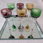 Wijnglas (6) - Kristal, Glas - Cristal lorrain