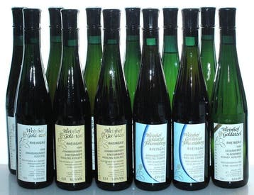 1998 + 1999 + 2002 Eiswein + Auslese: Riesling,, Nieuw