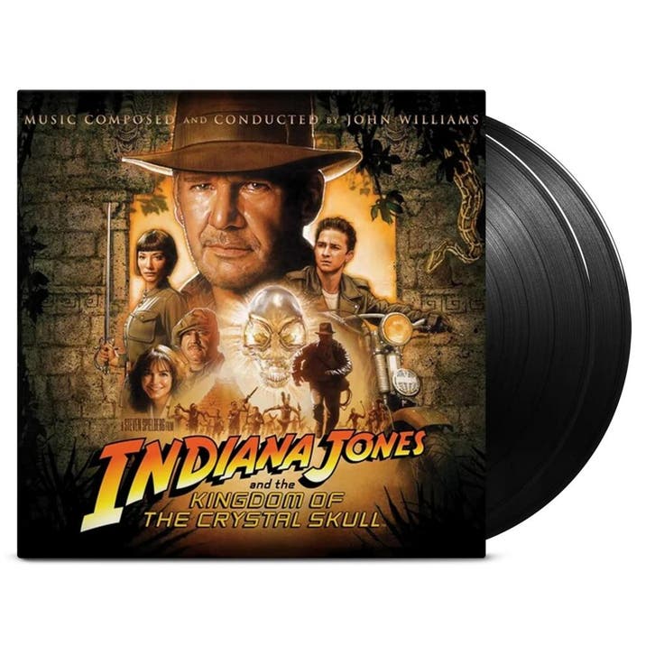 Indiana Jones And The Kingdom Of The Crystal Skull (Black) -, Cd's en Dvd's, Vinyl | Filmmuziek en Soundtracks
