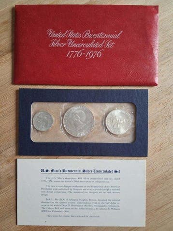 Verenigde Staten. 1 Dollar 1776 - 1976 (Zonder minimumprijs)