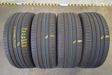 255/40/21 102T CONTINENTAL ZOMERBANDEN 6,5MM PROFIEL 4X, Ophalen, Gebruikt, 255 mm, 21 inch