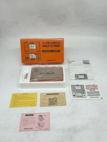 Nintendo - Game & Watch - Multi Screen - Donkey Kong - First, Nieuw