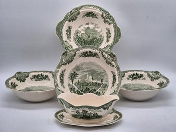 Eetservies - Johnson Bros England – Schalen & Sauciere Set –